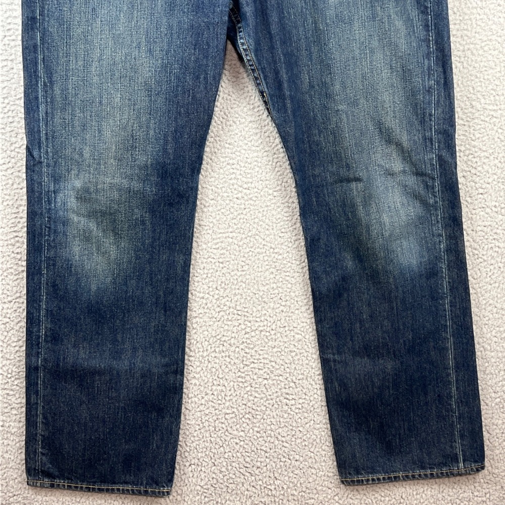 Polo Ralph Lauren 867 Classic Fit Dark Wash Denim Jeans Mens 36x30 (meas. 38x31) - Picture 3 of 15